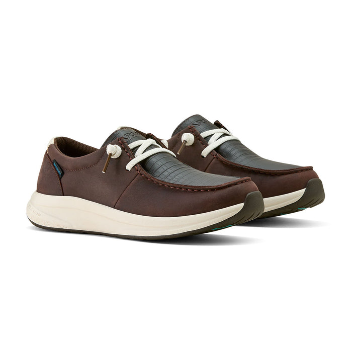 Ariat Womens Buckeye H2O Waterproof Shoe Color Chocolate