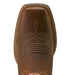 Ariat Womens Round Up Wide Square Toe StretchFit Boot Color Sassy Brown