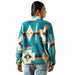 Ariat Womens Berber Snap Front Sweatshirt Color Multi