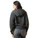 Ariat Womens Stitched Horseshoe Full Zip Hoodie Color Charcoal Heather