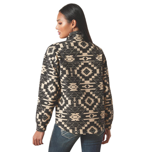 Ariat Womens Hometown Button Front Sweatshirt Color Multi