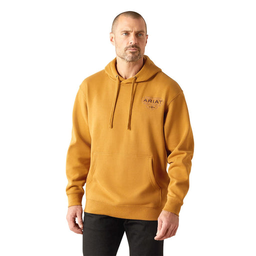 Ariat Mens Hoodie Color Brown