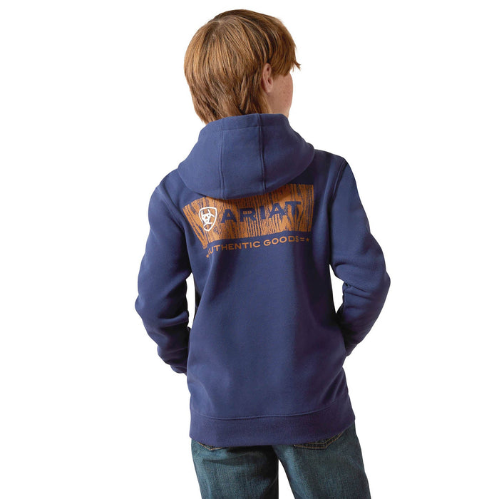 Ariat Youth Hoodie Color Navy