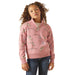 Ariat Girls Bronc Scene 1/4 Zip Sweatshirt Color Pink