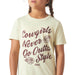 Ariat Girl Short Sleeve Tee Color Cream