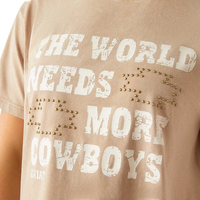 Ariat Womens More Cowboys Shirt Color Cream