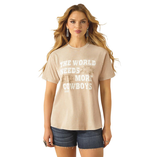 Ariat Womens More Cowboys Shirt Color Cream