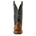 Ariat Mens Cowhand Wide Square Toe Cowboy Boot, Smoked Tan Color Brown