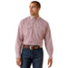 Ariat Mens Pro Series Classic Long Sleeve Snap Shirt Color Red