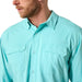 Ariat Mens VentTek Outbound Long Sleeve Shirt Color Blue