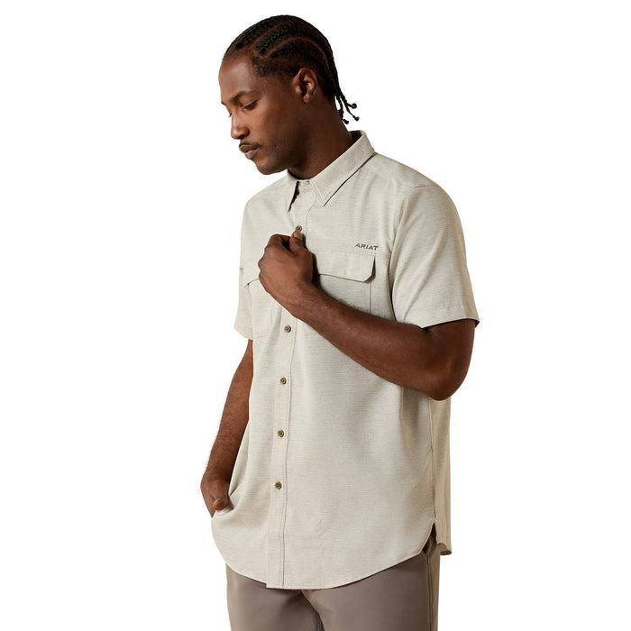 Ariat Men's VentTek Fitted Outbound Short Sleeve Shirt