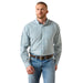Ariat Mens Wrinkle Free Long Sleeve Shirt Color Blue