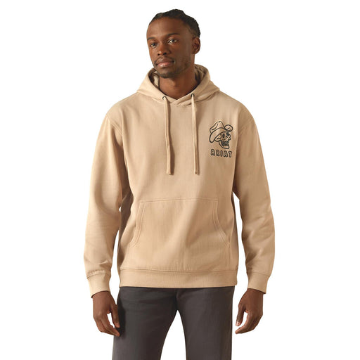 Ariat Drinking Buddies Hoodie Color Beige