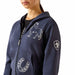 Ariat Youth Spiffy Full Zip Hoodie Color Navy