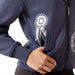 Ariat Youth Spiffy Full Zip Hoodie Color Navy