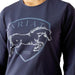 Ariat Youth Happy Long Sleeve Shirt Color Navy