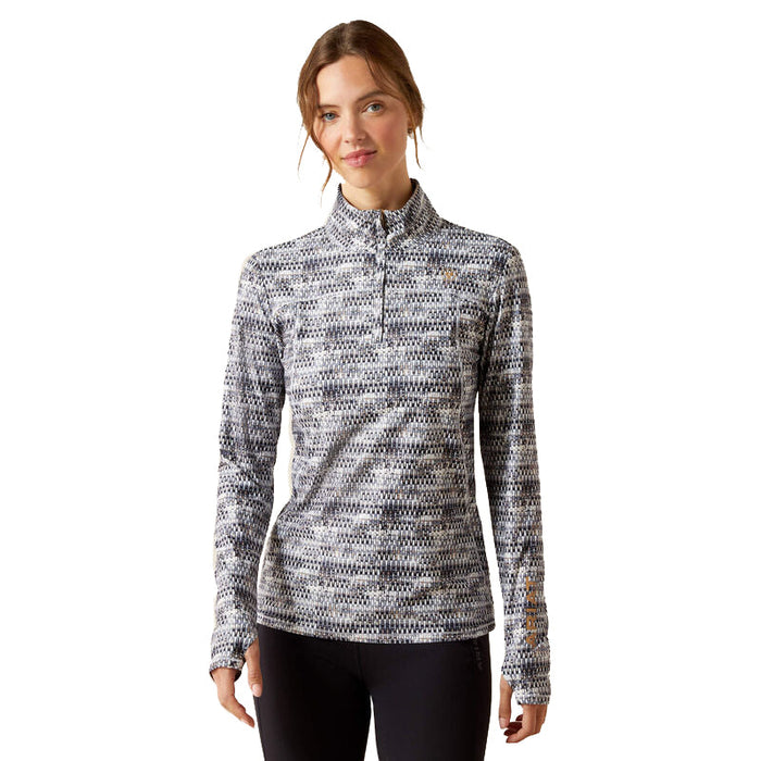 Ariat Womens Lowell 3.0 1/4 Zip Baselayer Color Multi