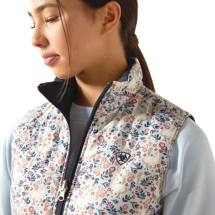 Ariat Youth Bella Reversible Insulated Vest Color multi