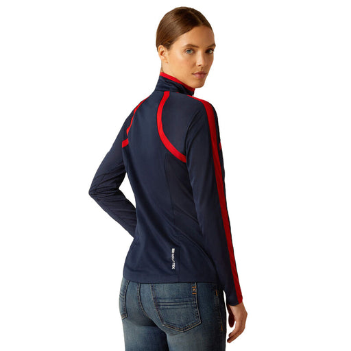 Ariat Womens Sunstopper 3.0 1/4 Zip Baselayer Color Navy