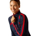 Ariat Womens Sunstopper 3.0 1/4 Zip Baselayer Color Navy