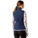 Ariat Womens Ashley 2.0 Insulated Vest Color Blue