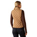 Ariat Womens Ashley 2.0 Insulated Vest Color Brown
