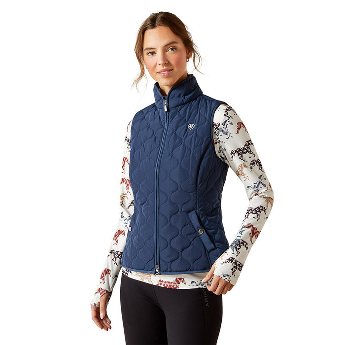 Ariat Womens Ashley 2.0 Insulated Vest Color Blue