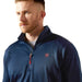 Ariat Mens Team EQ 1/4 Zip Pullover Color Navy