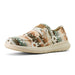 Ariat Womens Hilo Shoe, Natural Southwest Print, 6 Color Multi