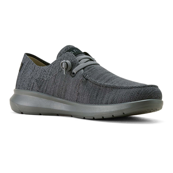 Ariat Mens Hilo Shoe, Charcoal Knit, 7 D Color Charcoal