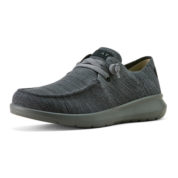 Ariat Mens Hilo Shoe, Charcoal Knit, 7 D Color Charcoal