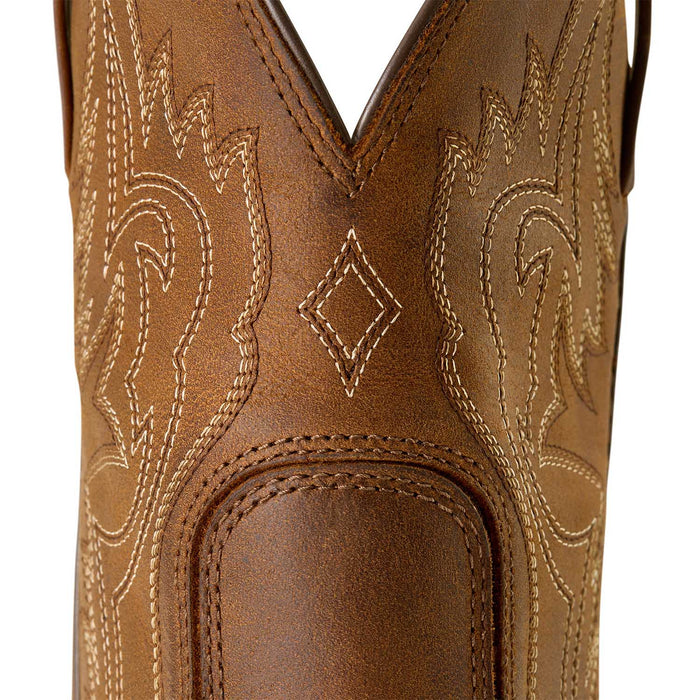 Ariat Mens Western Big Rig Wide Square Toe Cowboy Boot Color Brown