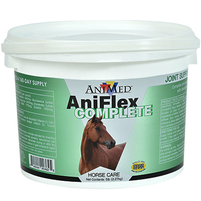 AniMed AniFlex Complete Horse Joint Supplement with Glucosamine, Chondroitin & MSM