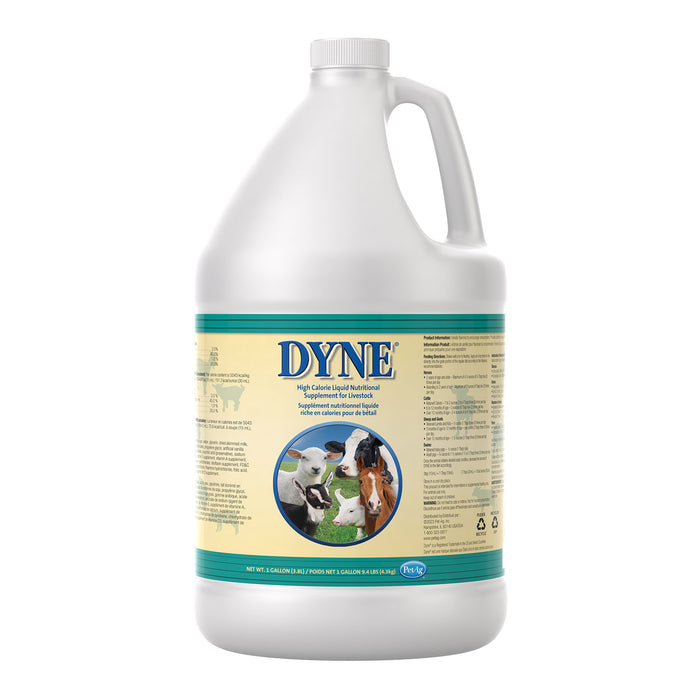 Dyne High Calorie Liquid Nutritional Supplement for Livestock, Gallon, Front