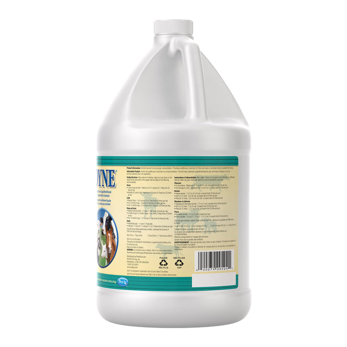 Dyne High Calorie Liquid Nutritional Supplement for Livestock, Gallon, Back