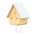 Church Style Carpenter Bee Trap Color White & Wood