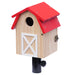 Barn Style Bluebird House Color Red & Wood