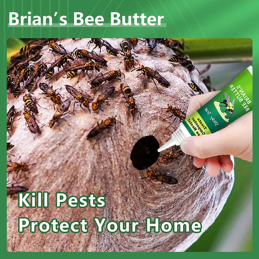 Brians Bee Butter Color Green & White