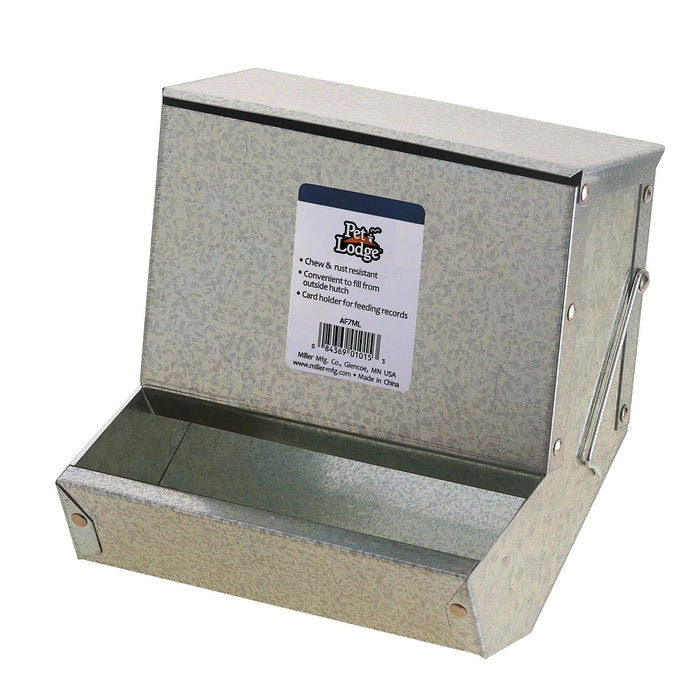 Top Fill Solid Bottom Pellet Feeder