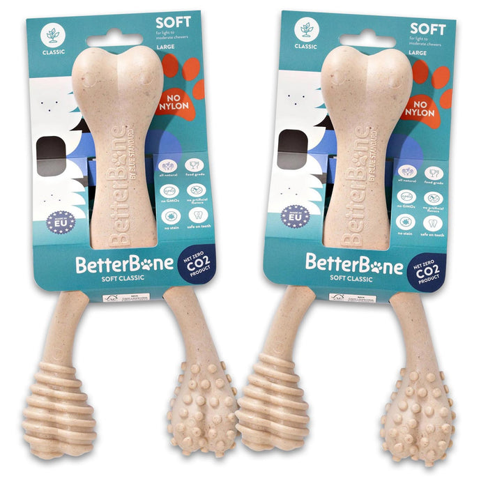 Betterbone Soft, Large Classic, 2pk Color Natural