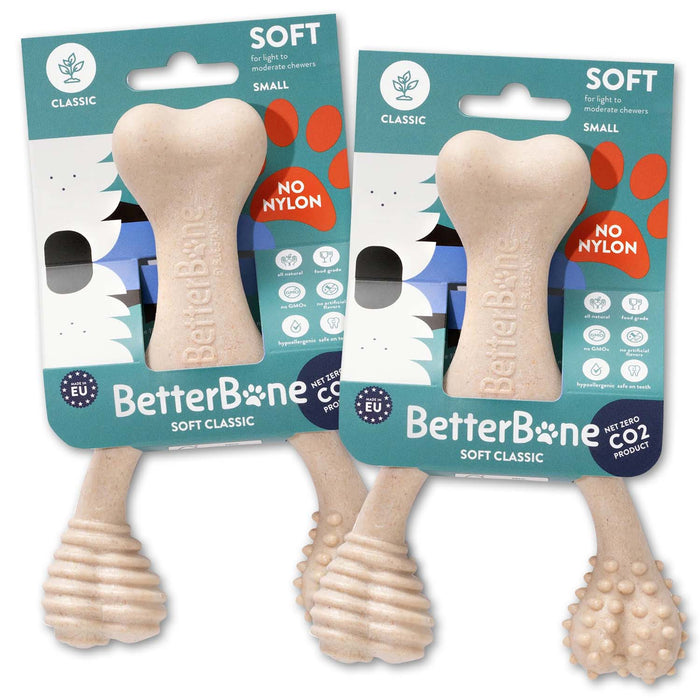 Betterbone Soft, Small Classic, 2pk Color Natural