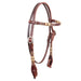 Latigo Rawhide Browband Leather Headstall Color Latigo