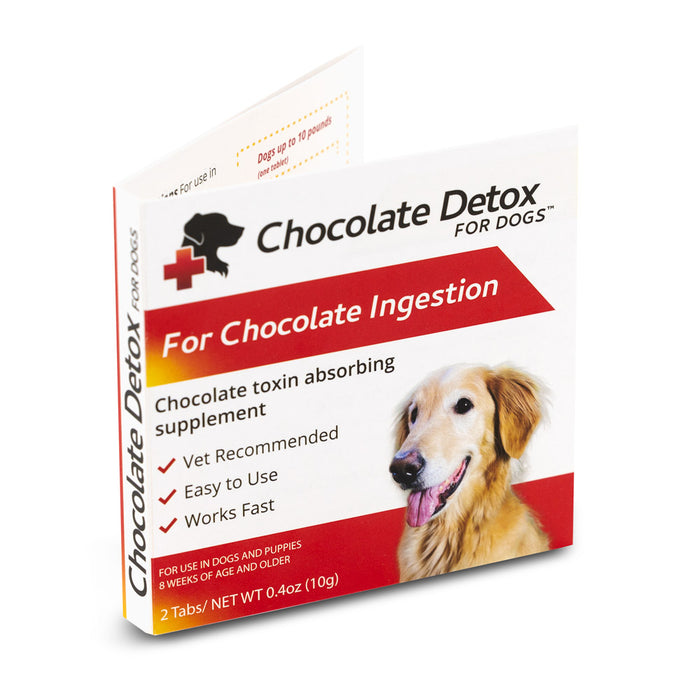 Chocolate Detox for Dogs, 2 Tablets