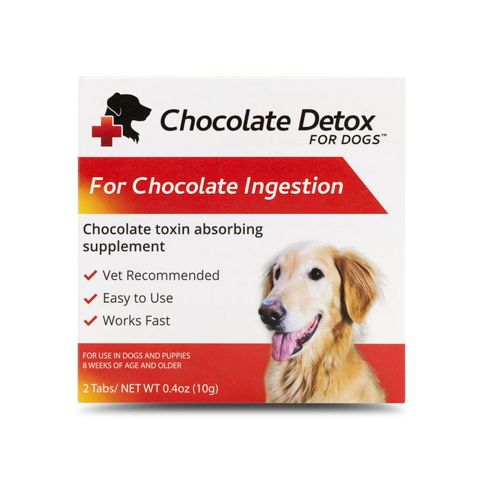 Chocolate Detox for Dogs, 2 Tablets