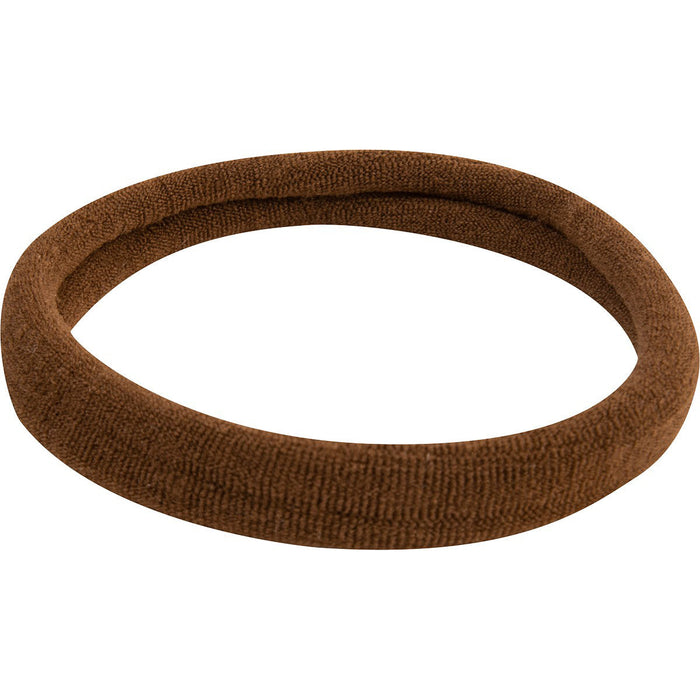 Classic Equine Jersey Tail Bands, Black Color Brown