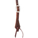 Martin Saddlery Weave Stamped Browband Headstall Color Brown