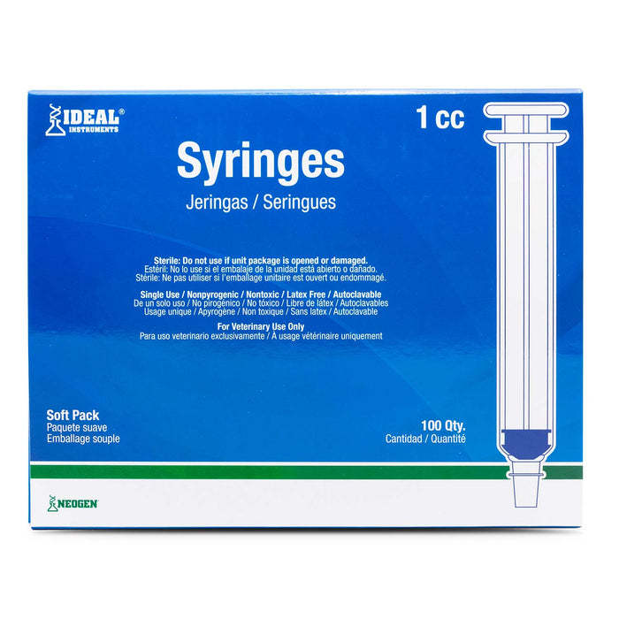 Ideal Luer Slip Syringes, Boxes
