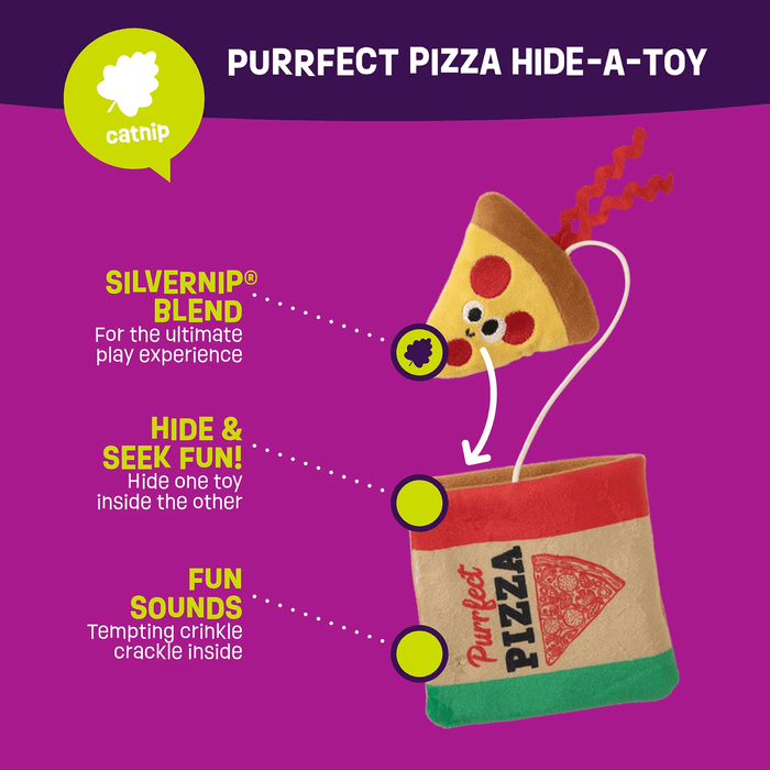 Med Cat Purrfect Pizza Color Multi
