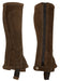Perri's Zipper Half Chaps - DY1CB - Brown - Large - 2