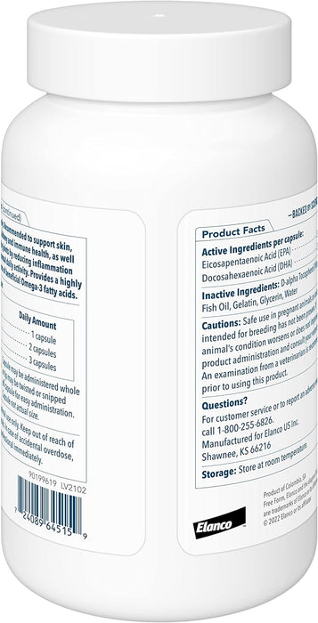 Free Form Omega-3 Fish Oil Snip Tip Capsules